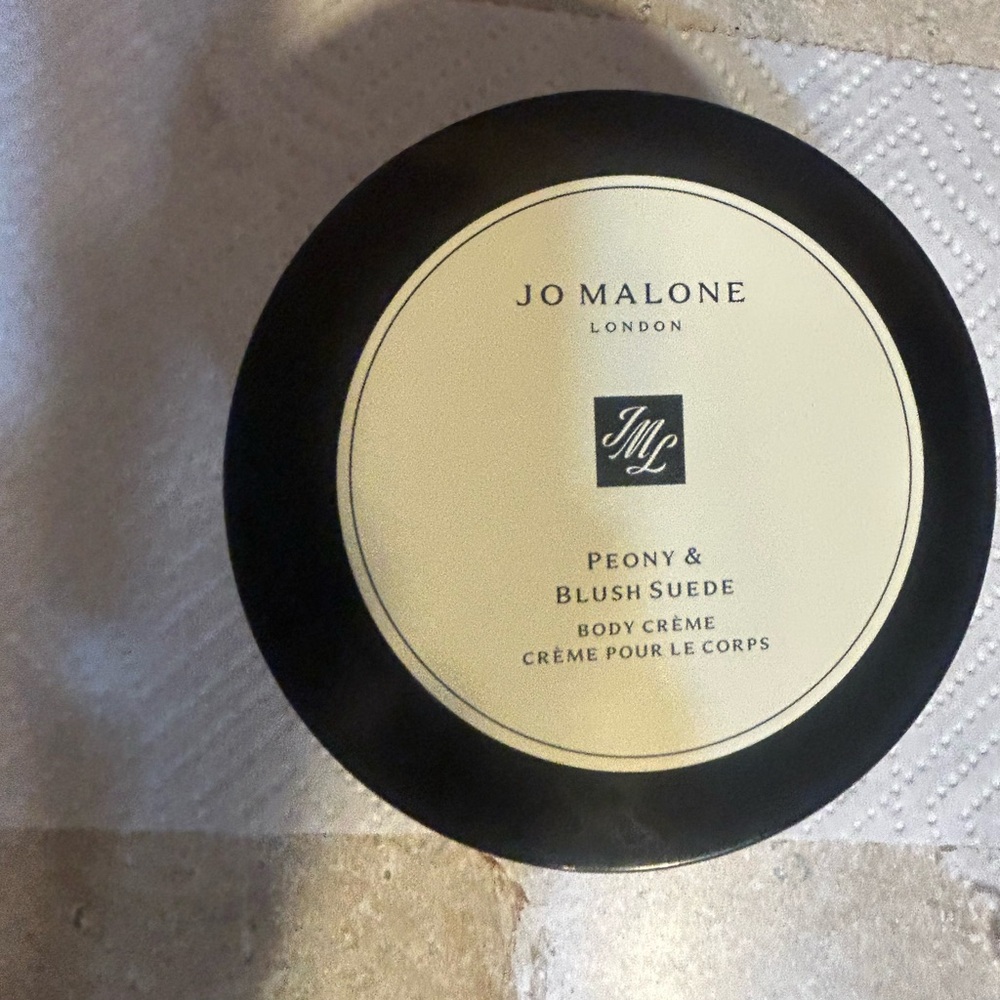 Jo Malone Peony & Blush Suede Body Cream - Black and Cream